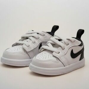 Nike Air Jordan 1 Mid Baby Sneakers – White/Legend Blue – Size 3C – NIB